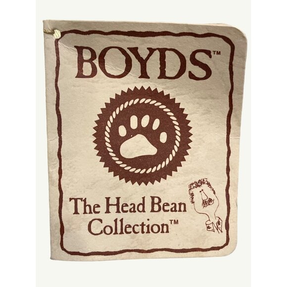 Boyds Pucker Peeker Plush From The Head Bean Collection - Picture 2 of 10